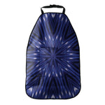 Blue Kaleidoscope Print Car Seat Organizers