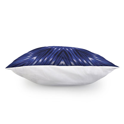 Blue Kaleidoscope Print Pillow Cover