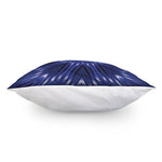 Blue Kaleidoscope Print Pillow Cover