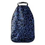 Blue Leopard Print Car Seat Organizers