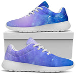 Blue Light Nebula Galaxy Space Print Sport Shoes GearFrost