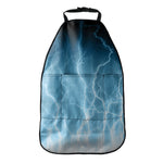 Blue Lightning Print Car Seat Organizers
