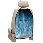 Blue Lightning Print Car Seat Organizers