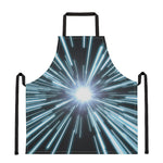 Blue Lightspeed Print Apron