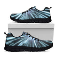 Blue Lightspeed Print Black Running Shoes