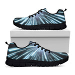 Blue Lightspeed Print Black Sneakers