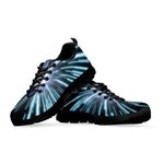 Blue Lightspeed Print Black Sneakers