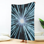 Blue Lightspeed Print Blanket