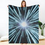 Blue Lightspeed Print Blanket