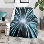 Blue Lightspeed Print Blanket