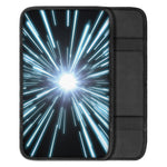 Blue Lightspeed Print Car Center Console Cover