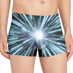 Blue Lightspeed Print Men's Boxer Briefs