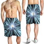 Blue Lightspeed Print Men's Shorts