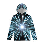 Blue Lightspeed Print Pullover Hoodie