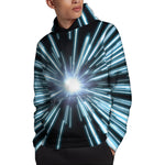Blue Lightspeed Print Pullover Hoodie
