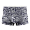 Blue Maori Polynesian Tribal Print Men's Boxer Briefs