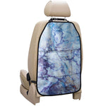 Blue Marble Print Car Seat Organizers