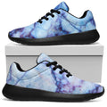 Blue Marble Print Walking Shoes