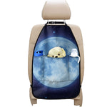 Blue Moon Print Car Seat Organizers