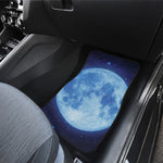 Blue Moon Print Front Car Floor Mats