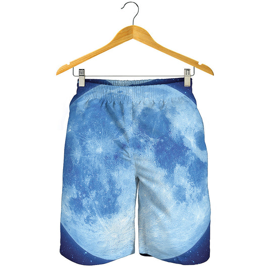 Blue Moon Print Men's Shorts