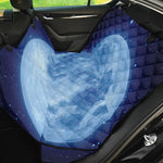 Blue Moon Print Pet Car Back Seat Cover