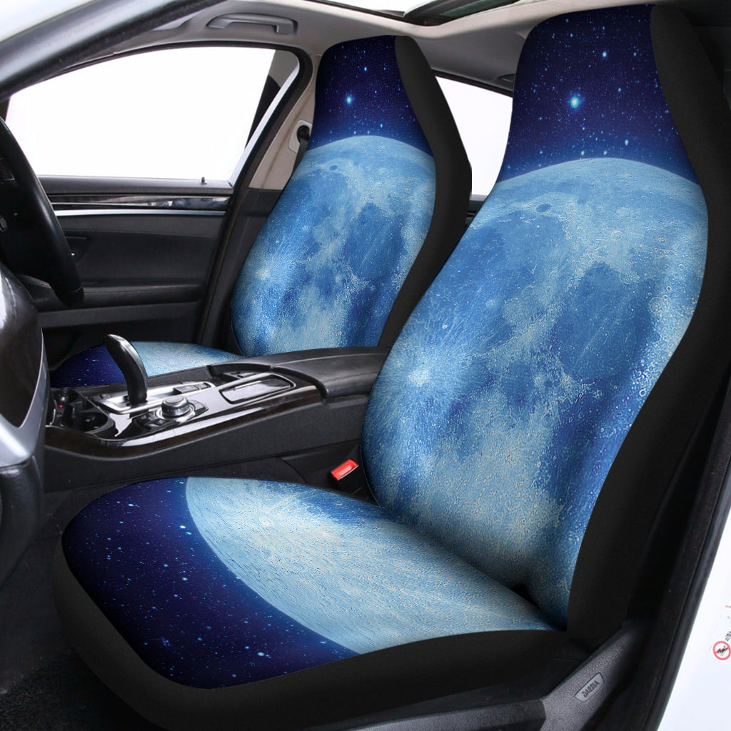 Blue Moon Print Universal Fit Car Seat Covers