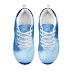 Blue Moon Print White Sneakers
