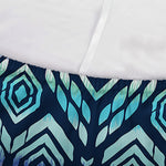 Blue Native Aztec Tribal Pattern Print Sofa Cover