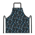 Blue Native Dream Catcher Pattern Print Apron