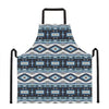 Blue Native Navajo Print Apron