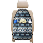 Blue Native Navajo Print Car Seat Organizers