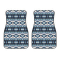 Blue Native Navajo Print Front Car Floor Mats