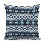 Blue Native Navajo Print Pillow Cover