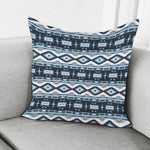 Blue Native Navajo Print Pillow Cover