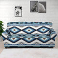 Blue Native Navajo Print Sofa Cover