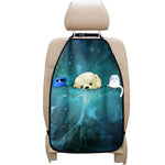 Blue Neurons In The Brain Print Car Seat Organizers