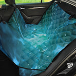 Blue Neurons In The Brain Print Pet Car Back Seat Cover