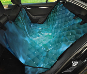 Blue Neurons In The Brain Print Pet Car Back Seat Cover