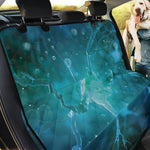 Blue Neurons In The Brain Print Pet Car Back Seat Cover