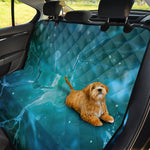 Blue Neurons In The Brain Print Pet Car Back Seat Cover