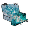 Blue Ocean Acid Melt Print Pet Car Back Seat Cover