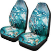 Blue Ocean Acid Melt Print Universal Fit Car Seat Covers