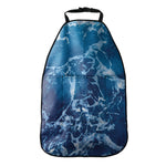 Blue Ocean Print Car Seat Organizers