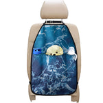 Blue Ocean Print Car Seat Organizers
