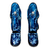 Blue Ocean Print Muay Thai Shin Guard