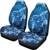 Blue Ocean Print Universal Fit Car Seat Covers