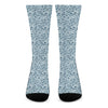 Blue Octopus Tentacles Pattern Print Crew Socks