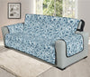 Blue Octopus Tentacles Pattern Print Oversized Sofa Protector