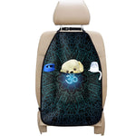 Blue Om Mandala Print Car Seat Organizers